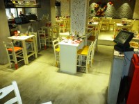 Restaurant Floor & Wall